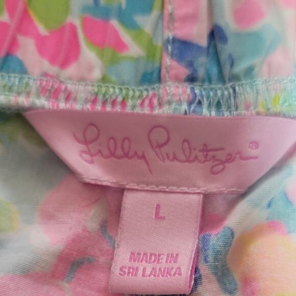 Lilly Pulitzer Catch The Wave Ocean View Board Shorts Size Large - Picture 6 of 7